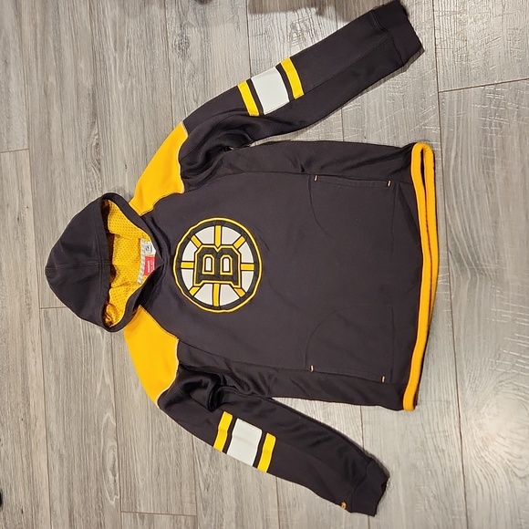 NHL Reebok Face Off Collection Boston Bruins Boys sz L (14/16) Sweatshirt - Picture 1 of 9